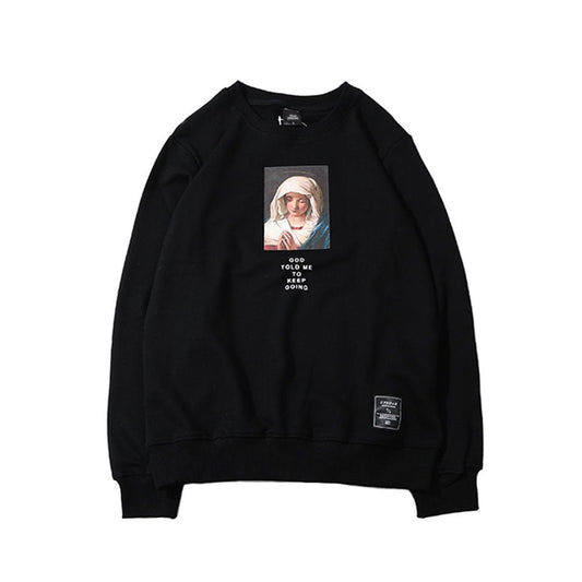 Sweatshirt Streetwear Virgin Mary Print Mens Hip Hop Pullover Sweatshirts Best from Foreverking Sweatshirt Streetwear Virgin Mary Print Mens Hip Hop Pullover Sweatshirts Best from Foreverking Foreverking