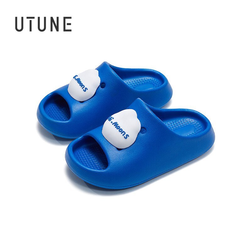 UTUNE Cloud Slippers For Boys Girls Sandals UTUNE Cloud Slippers For Boys Girls Sandals Summer Shoes For Kids EVA Non-slip Cute Soft Indoor Bathroom Slides Foreverking