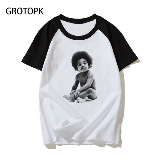 Notorious BIG Baby Mens Streetwear Tshirt Hiphop Tops Notorious BIG Baby Mens Streetwear Tshirt Hiphop Tops Foreverking