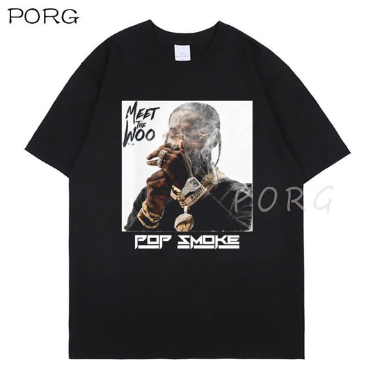 Pop Smoke T- Shirt Men Hip Hop Streetwear Snoop Dog 2pac Lil Peep Vintage T Shirt  Casual Short Sleeve Tee Shirts freeshipping - Foreverking