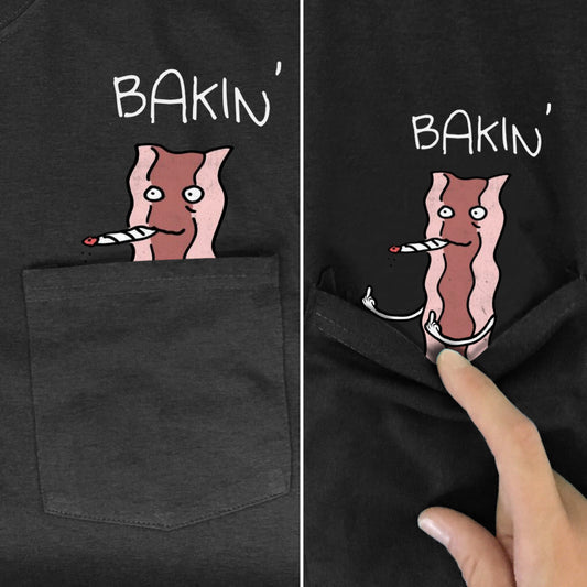 CLOOCL Pocket T-Shirt Summer Funny Bakin Bacon Smoking Weed Printed T-shirt Men for Women Shirts Tops Funny Cotton Black Tees CLOOCL Pocket T-Shirt Summer Funny Bakin Bacon Smoking Weed Printed T-shirt Men for Women Shirts Tops Funny Cotton Black Tees Foreverking