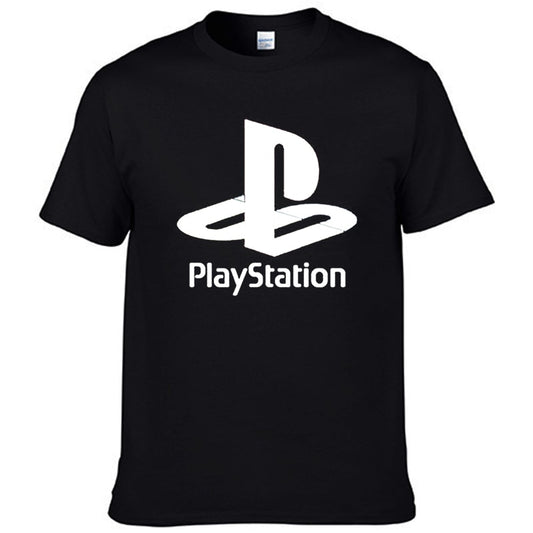 PlayStation T-shirt Men summer cotton T-shirt tees freeshipping - Foreverking