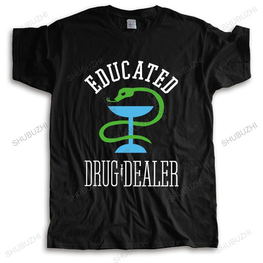 Pharmacy T-Shirt Educated Drug Dealer Funny Nurse Doctor Pharmacist Design T Shirts 100 Percent Cotton Classic Tee Shirt Tshirt Pharmacy T-Shirt Educated Drug Dealer Funny Nurse Doctor Pharmacist Design T Shirts 100 Percent Cotton Classic Tee Shirt Tshirt Foreverking