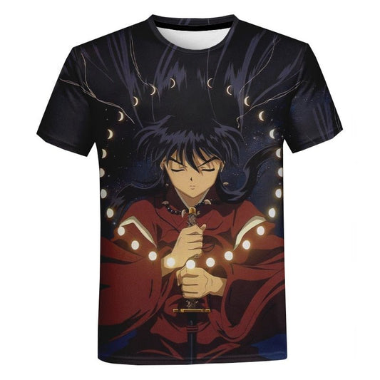 Inuyasha Anime clothes Studio ghibli Japanese streetwear  t shirt freeshipping - Foreverking