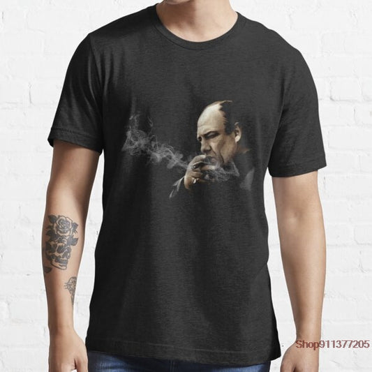 Tony Soprano Smoking A Sigar Summer Funny T Shirt Men Print Election T-shirt Casual Tees Fashion Streetwear TShirt Tony Soprano Smoking A Sigar Summer Funny T Shirt Men Print Election T-shirt Casual Tees Fashion Streetwear TShirt Foreverking