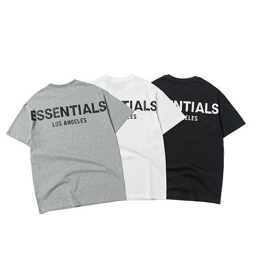 ESSENTIALS LOS ANGELES 3M Reflection Logo Printed Women Men T shirts tees Hiphop Streetwear Men Cotton T shirt ESSENTIALS LOS ANGELES 3M Reflection Logo Printed Women Men T shirts tees Hiphop Streetwear Men Cotton T shirt Foreverking