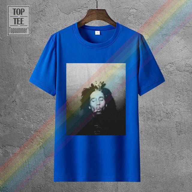 Bob Marley Mens Smoking T Shirt Black Foreverkingclothingstore Buy1 get1 50%off Bob Marley Mens Smoking T Shirt Black Foreverkingclothingstore Buy1 get1 50%off Foreverking